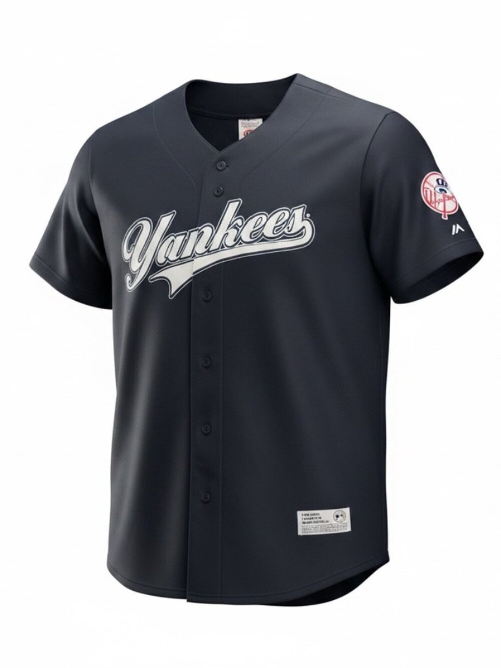 Vintage New York Yankees Derek Jeter #2 Dynasty MLB Jersey Navy Men’s XL